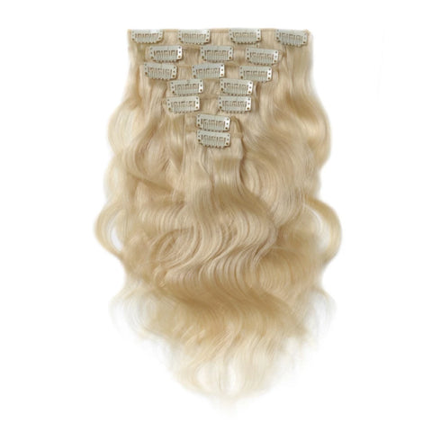 10 Stück 120 g Clip-In-Haarverlängerungen
